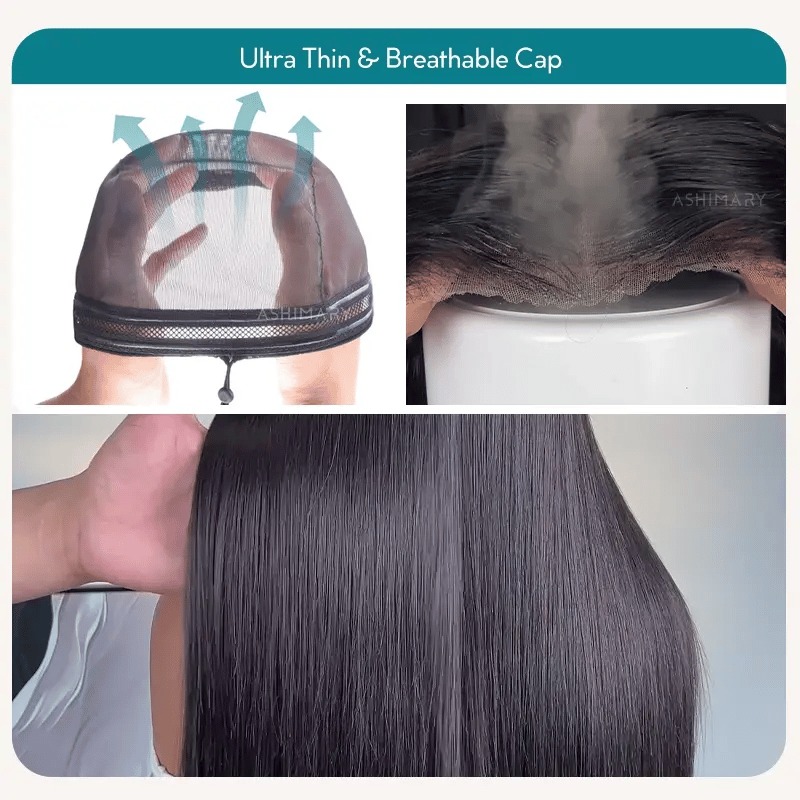Peacock Curls Pull Go 13x6 Full Glueless Lace Front Wig Pre-Styled Heavy Layers Cut Human Hair