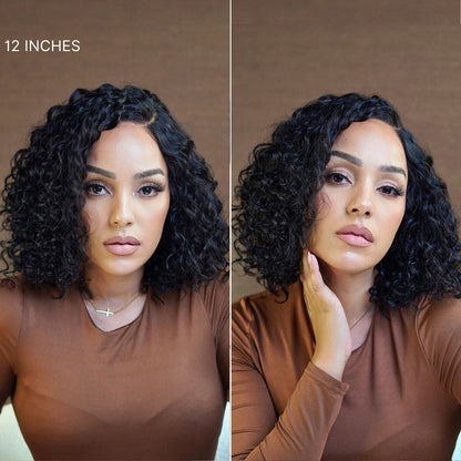 Ready-to-Wear Glueless Curly Bob Wig