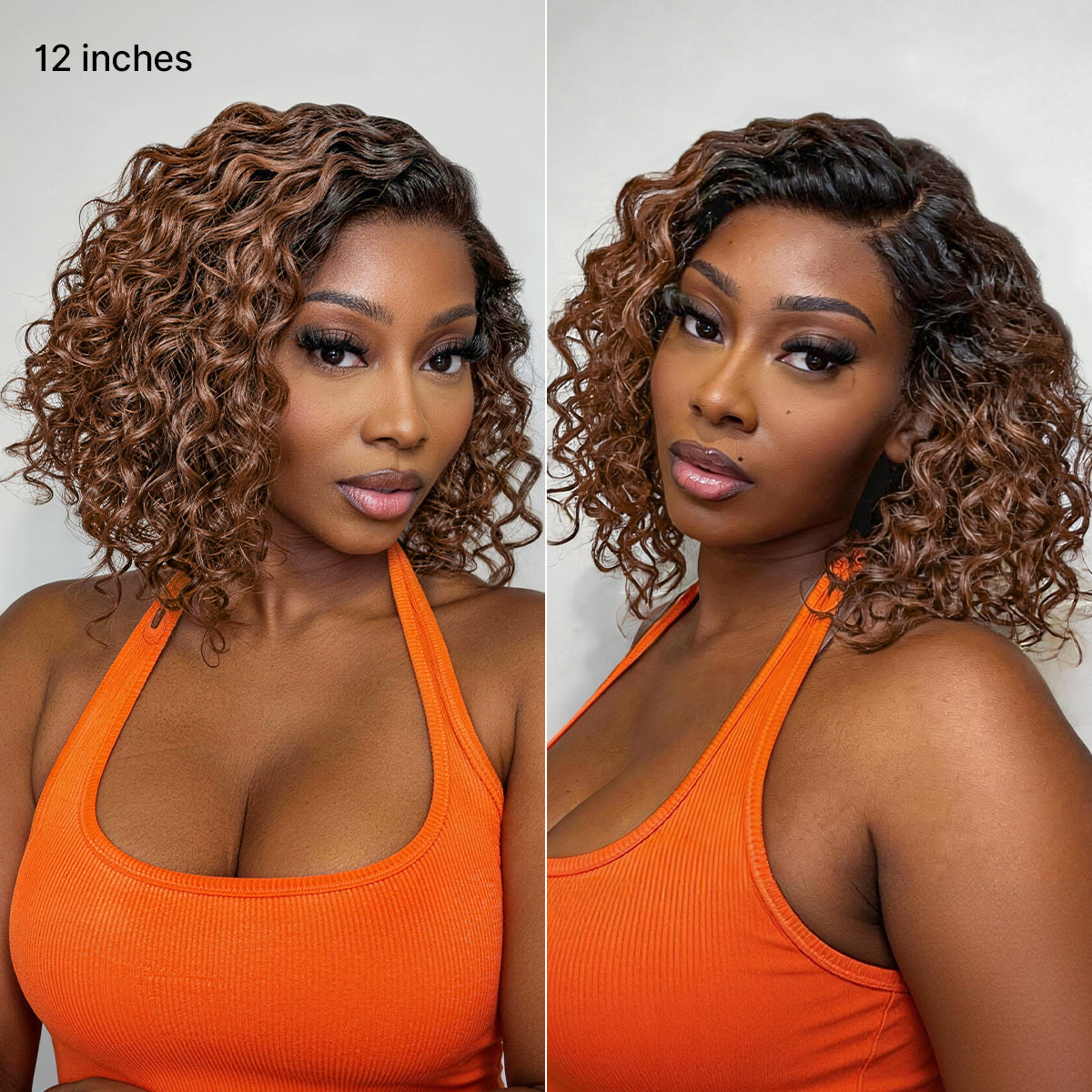 Ready-to-Wear Glueless Curly Bob Wig