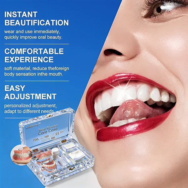 DarkFairy™ Medical Full Denture with Strong Suctiond Custom-Fit Full Functional Dentures🦷