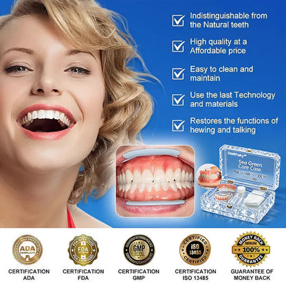 DarkFairy™ Medical Full Denture with Strong Suctiond Custom-Fit Full Functional Dentures🦷