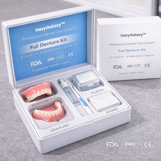🦷🦷 HazyGalaxy™ Custom-Fit Dentures ⏰ ENDS TODAY   70% OFF | Smile with Confidence