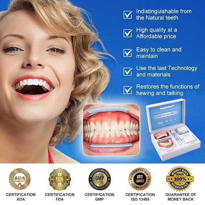 🦷🦷 HazyGalaxy™ Custom-Fit Dentures ⏰ ENDS TODAY   70% OFF | Smile with Confidence