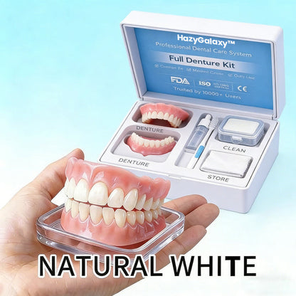 ⏰ HazyGalaxy™ Custom-Fit Dentures  ENDS TODAY   70% OFF | Smile with Confidence