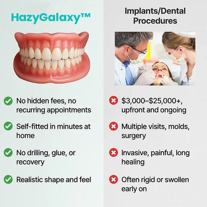 🦷🦷 HazyGalaxy™ Custom-Fit Dentures ⏰ ENDS TODAY   70% OFF | Smile with Confidence