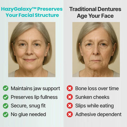 🦷🦷 HazyGalaxy™ Custom-Fit Dentures ⏰ ENDS TODAY   70% OFF | Smile with Confidence