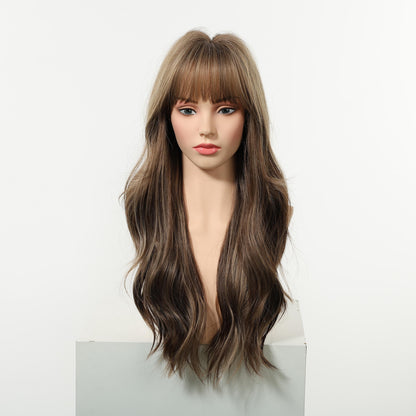 Restocked! Loni-Best Seller DWY MiraScalp Long Wave Versatile Babe Light Glueless Synthetic Wig